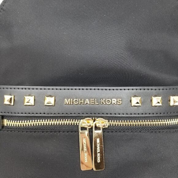 Michael Kors NEW Authentic Black Backpack Medium Size Black Bag - Picture 9 of 14